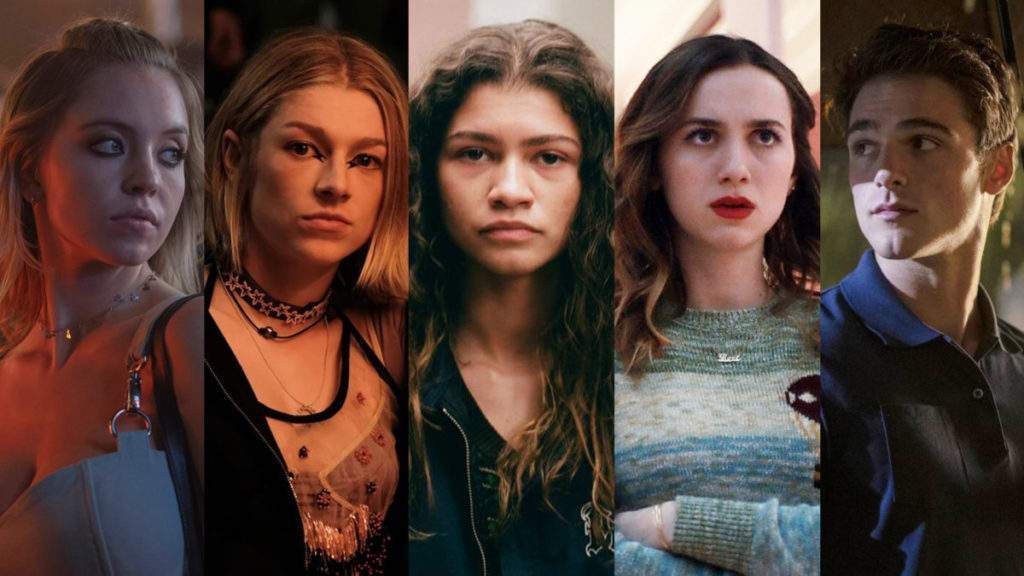 The main cast of Euphoria